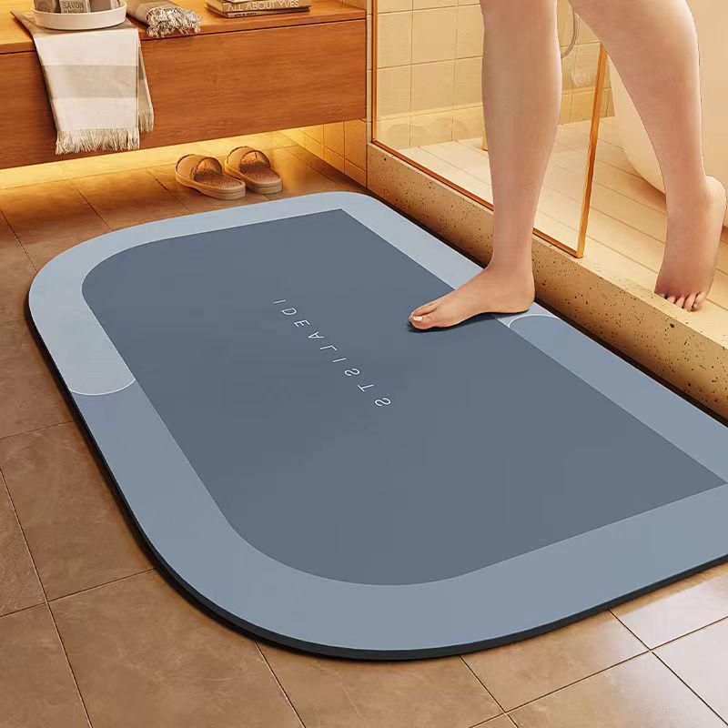 Diatomaceous Earth Non-Slip Quick-Dry Bathroom Floor Mat