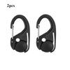 1/2/5pcs Black Cast Hooks 66*34mm Hanging Rope Hook New Self-Locking Binding Fixed  Outdoor Tools