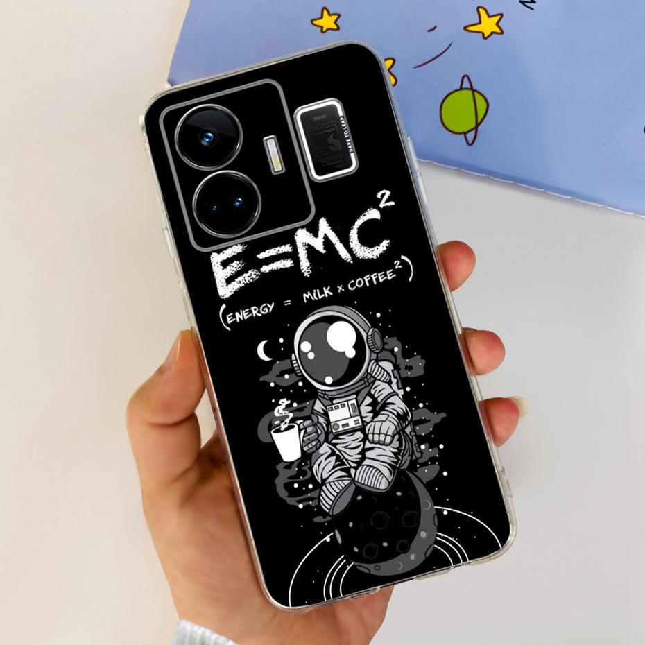 For Realme GT3 RMX3709 Cool Dragon Cartoon Phone Case For Realme GT 3 GT3 240W 5G Soft Silicone TPU Cases
