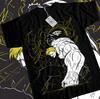 Anime Seven Deadly Sins Escanor Graphic Black TShirt Size S4XL