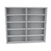 Compartment Design Sunglasses Storage Velvet Material Glasses Display Box  Shop Exhibition