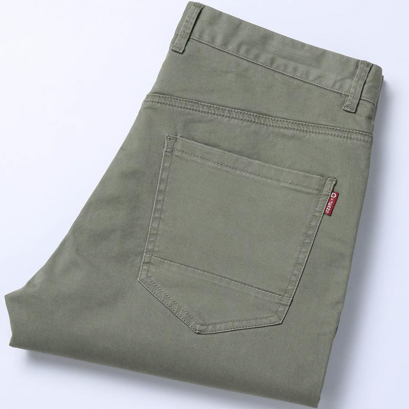 Spring And Summer Men'S Casual Shorts With Micro Elasticity And Versatile Men'S Five Quarter Pants