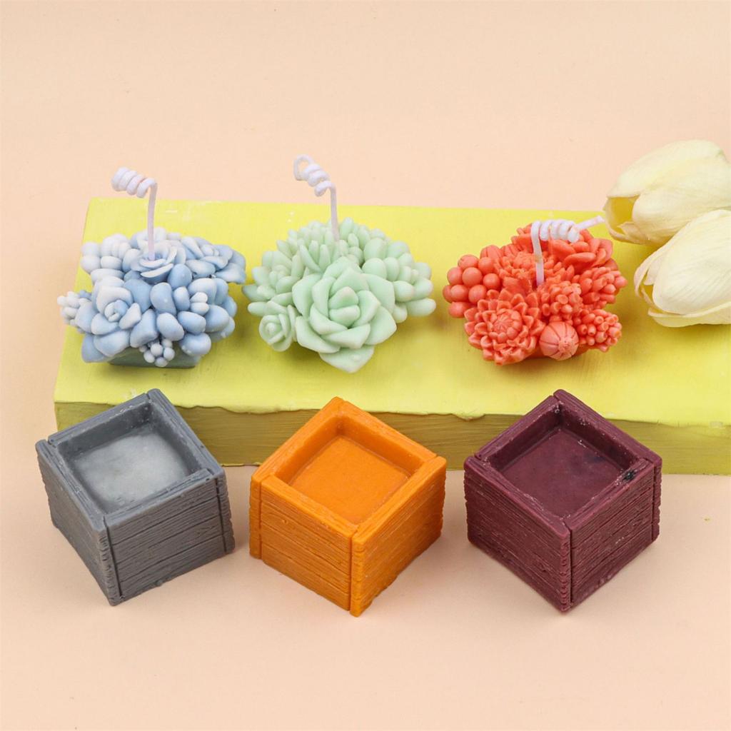Candle Mould Resin Casting Molds DIY 3D Silicone Mould Geometric Candle Mold Silicone Mold Handicrafts for Candle Making