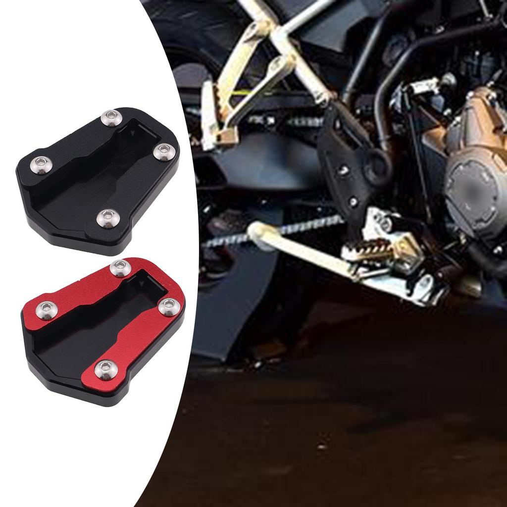 1Pcs CNC Kickstand Side Stand Mount Pad for HONDA CRF300L CRF300 Rally