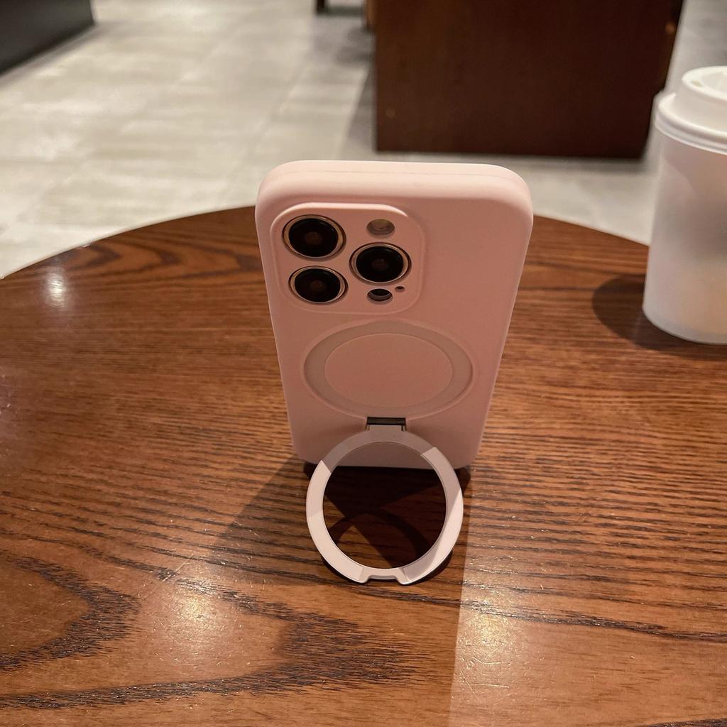 Pure Liquid Silicone Case for Apple iPhone 17 Pro Max - Soft Shockproof with Magnetic Holder Full Cover On iPhone 16/15/14/13/12/11/Pro/Plus/ProMax