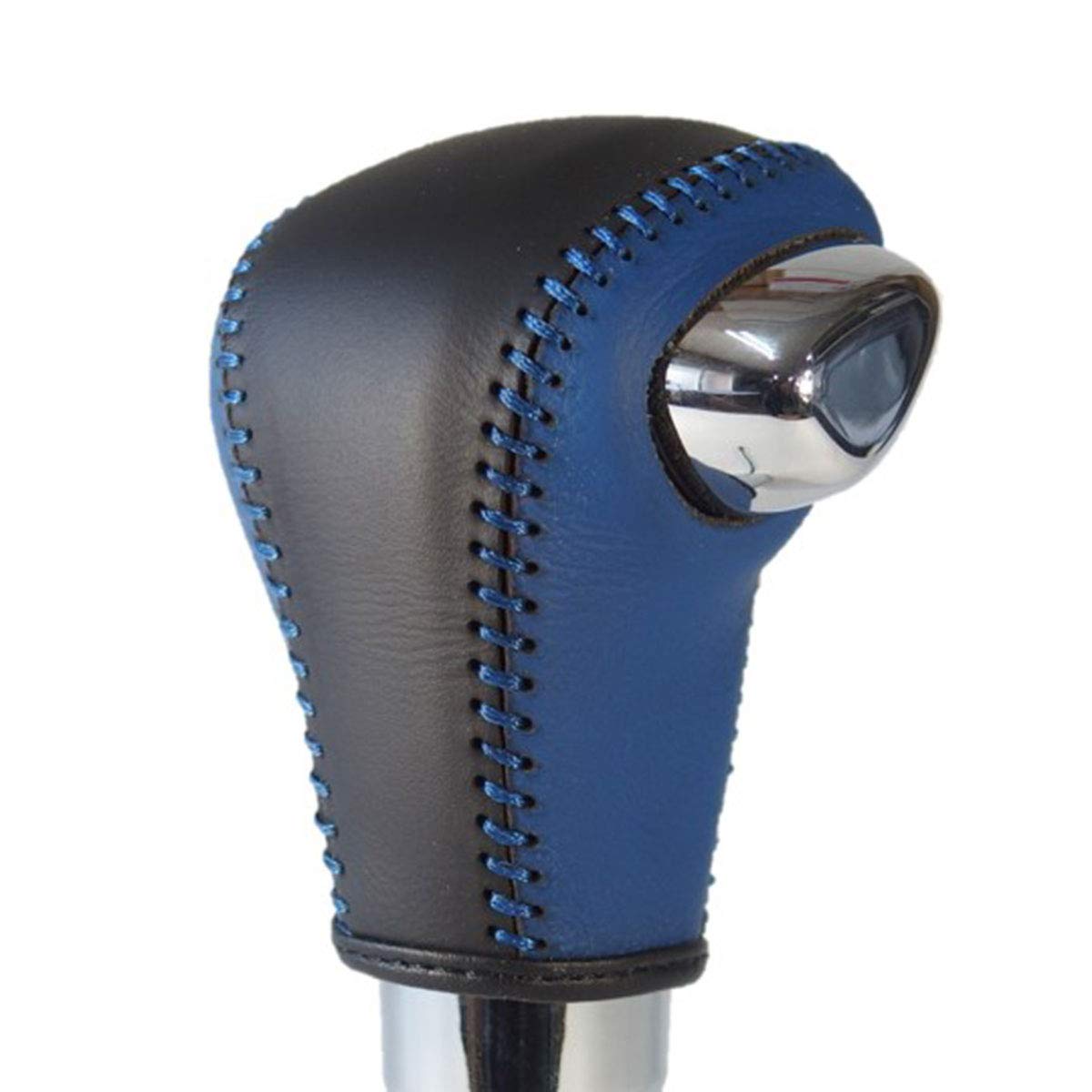 

TricoloreExchange Tricolore EX DIY Shift Knob Leather Wrap Kit for MH55 Wagon MA46 MK53S Spacia and Other Leather with Blue Part Number 1BK3S39L1B1L