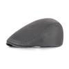 Men's Beret Adjustable Mesh Cap Cabbie Newsboy Hat Breathable Golf Driving Hat For Driving Sports Activities Casual Outings