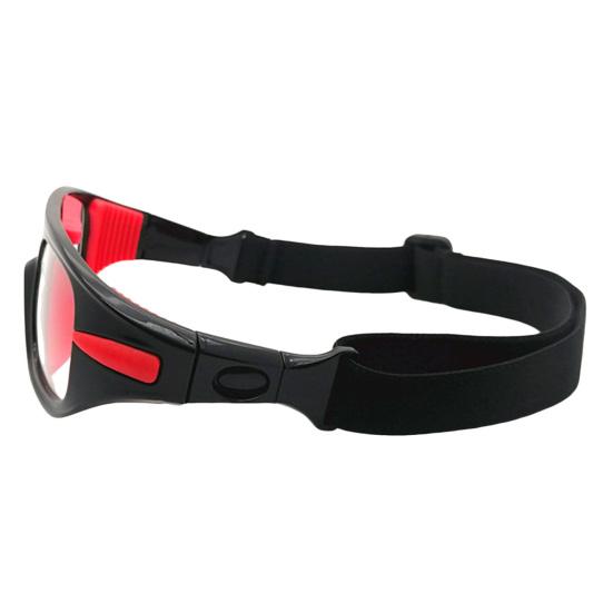 Basketball Glasses Wear-resistant Detachable Anti-Fog Resilient to Bending with Nose Pads Protective Impact-resistant
