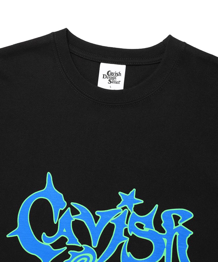 CAVISH Psyche Logo Ss Tee Black(Cv2Fmut505A)