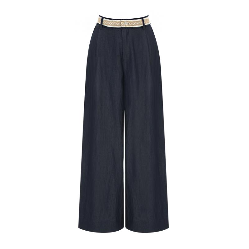 PAIGEFLYNN Ethnic Line Wide Pants_S5Bpt026C