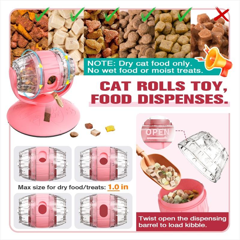 Pet Slow Feeder Leak Food Toy For Cats Dogs