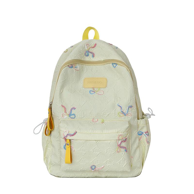 Japanese niche ins schoolbag high value large capacity girls versatile commuter backpack junior high school student schoolbag