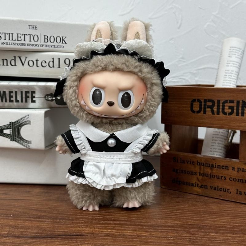 

Одежда для куклы Лабубу 15-17 см Сделай сам Одежда для мини-кукол Милая юбка для девочки Аксессуары Детские игрушки Подарок на день рождения