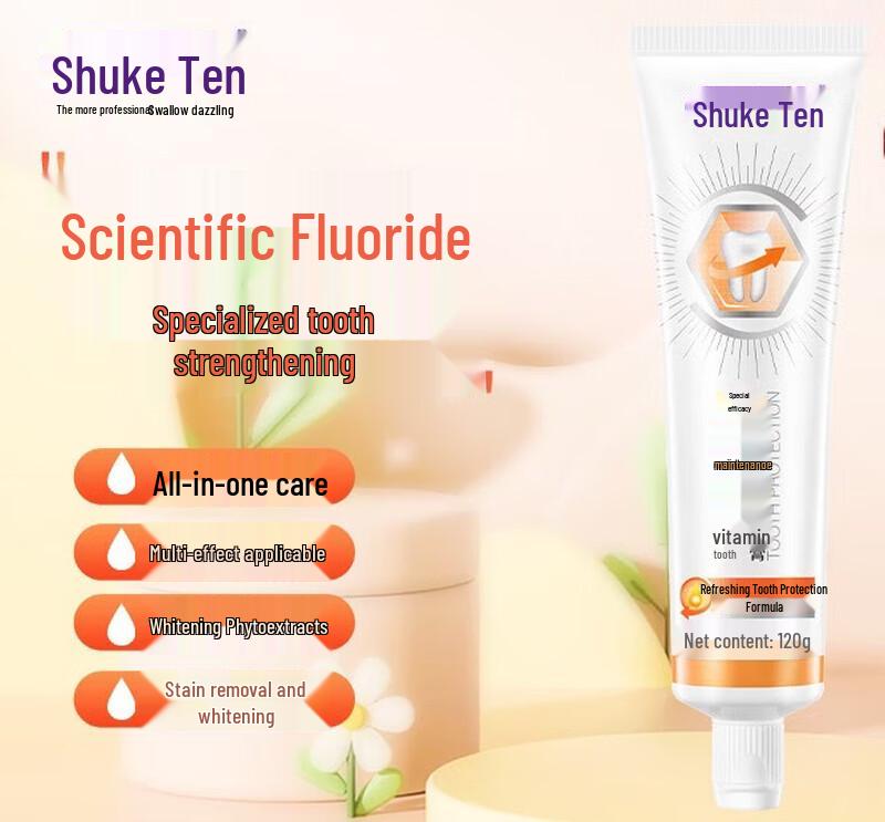 Shuke Vitamin C Toothpaste 3-Pack