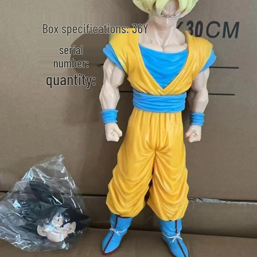 

Infinite Z Warrior Goku & Yamcha Dual-Head Anime Figure Model