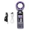 Ice Cooling Handheld Fan Rechargeable LED Digital Display 100 Speed Foldable Hand Turbine Fan with LED Light for Travel
