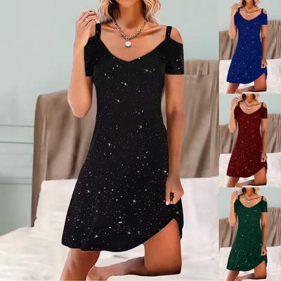Damen Frühling Sommer Kleider Modische Damen Kleider Damen Hosenträger Sexy Kleider Kleider