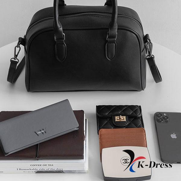 Bowling Runde Ledergriffe Cross Tragetasche (1 Farbe)