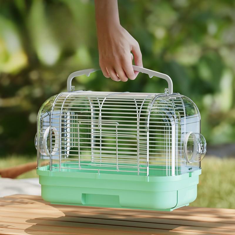 Portable Parrot Outside Cage Outdoor Bird Cage Special Bird Bag Easy Interaction Pet Carrying Supplies Household Bird House