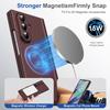 Business Skin Feel PC Hinge Protect Case for Samsung Galaxy Z Fold 8 Ultra 7 6 5 4 3 with Film Magnetic Wireless Charging Cover