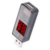 USB Color LCD Voltmeter Ammeter Current Meter Multimeter  r USB Tester (Blue)