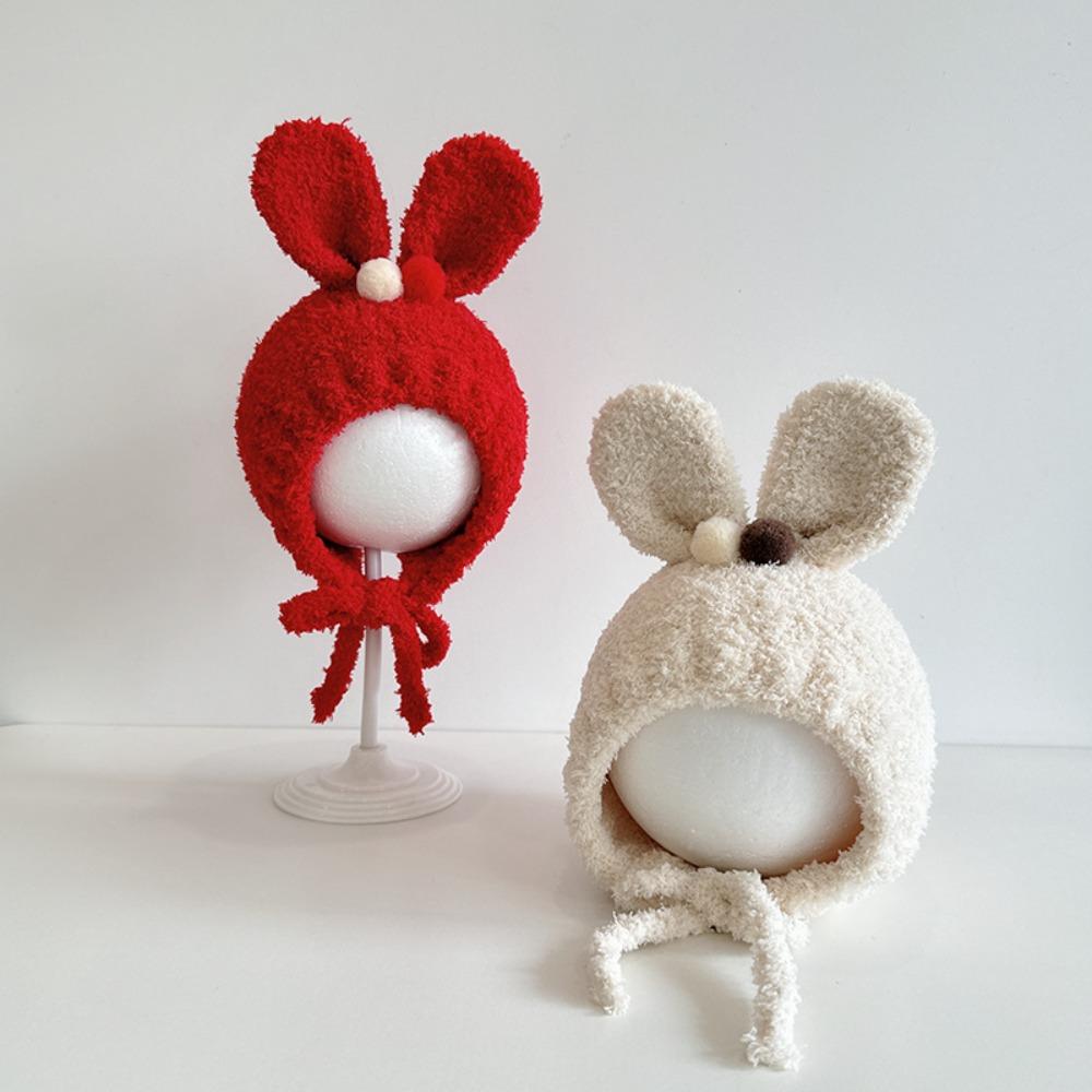 Windproof Baby Cap Cotton Girl's Ear Protection Cap Fashionable Cartoon Baby Hat  Winter