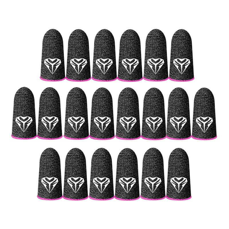 1-10 Pairs Thumb Gloves Touch Screen Finger Cots Sweatproof for PUBG Mobile Game Accessories