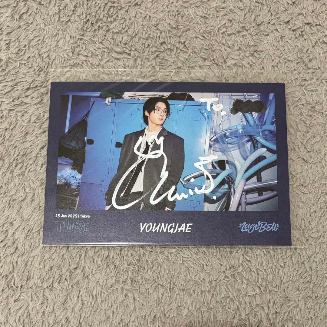 

[USED] TWS Youngjae autographed autograph last bell