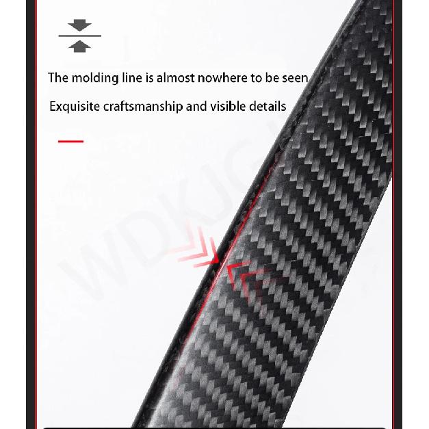 New Car Trunk Wing Spoiler For New Tesla Model Y Juniper 2025+ Real Carbon Fiber Spoiler Tail Fin Real Carbon Fiber Accessories