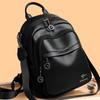 Women's PU Backpack Large Capacity Travel Multi-function Shoulder Bag