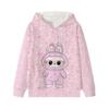Labubu Printed Kids Long Sleeve Anime Boys Girls Hoodies Autumn Casual Clothes Thin Coat Children Cartoon Jackets Gifts