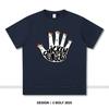 Chicken Fingers Printed T-Shirt 100% Cotton Oversized Foodie Graphic Tees for Men Women Summer Tops Snackcore Streetwear