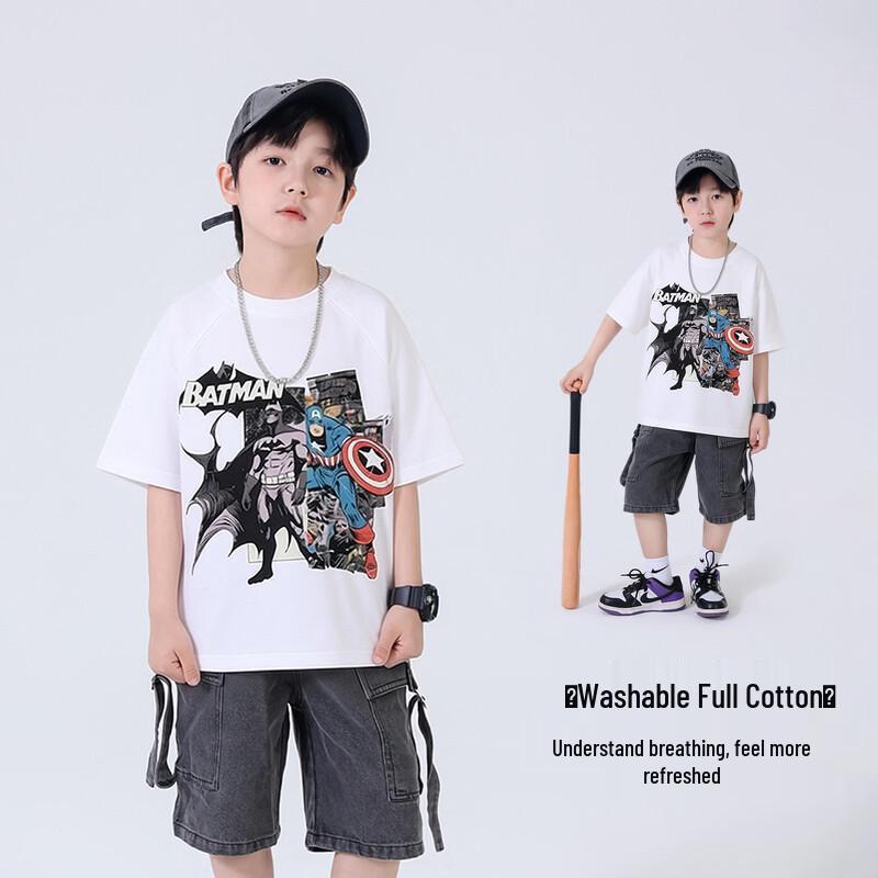 Yoyou Fairy Tale Boys' Summer Cotton T-Shirt