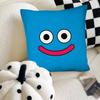 Game Slime Morimori Dragon Quest Pillow Case Fashion Square Pillowcase Bedroom Sofa Room Ins Decoration Leisure