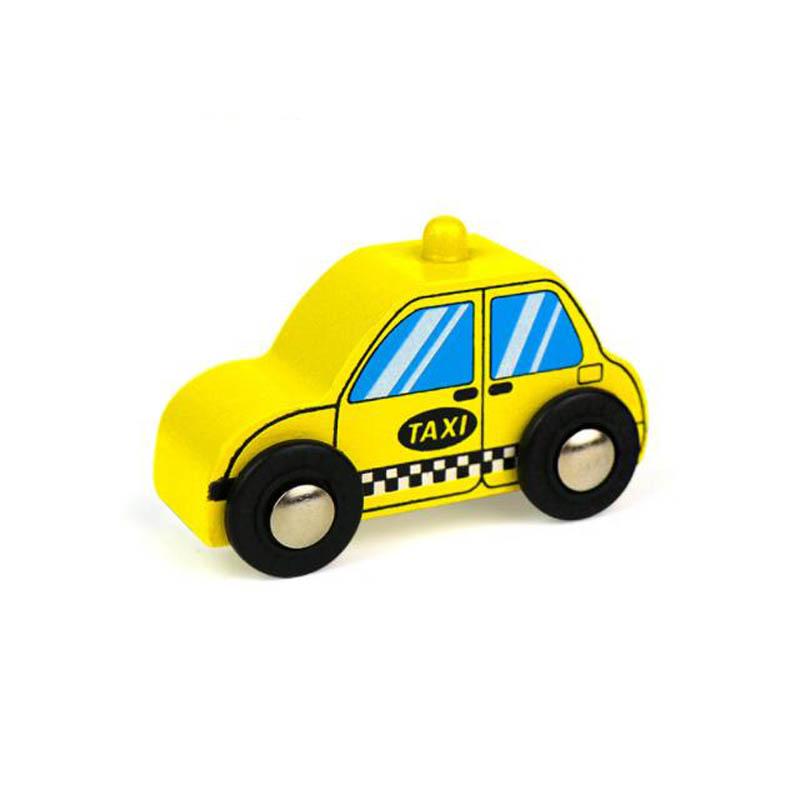 Giocattoli Trenino di Legno Camion dei Pompieri Auto della Polizia Ambulanza Compatibile Pista del Trenino Thomas Giocattoli di Legno Per Bambini