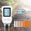 Soil Moisture Tester with  Probe Digital Display High Accuracy Soil  Meter for Gardening Farmi