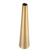 Conical Shape Metal Desk Vase Decoration Rose Flower Holder Cup Living Room Study Craft