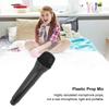 Highly Simulated Fake Prop Mic Singing Practice Kids Microphone Toy Prop Microphone Dance Shows
