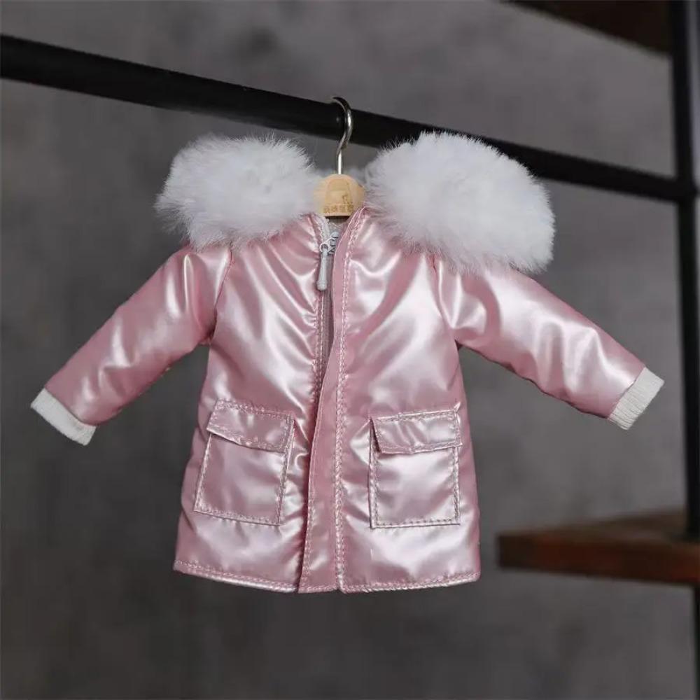 1/6 Blythe Doll Clothes Outfit Warm Cotton Coat Suit Winter Coat Down Jackets Doll Clothing Accessories