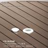 Hongik Outdoor Usable Table with Parasol Hole Aluminum cm Aluminum Folding Table 90x72.5 AL-F90RT(AL)