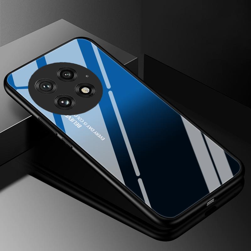 For Oneplus 13 13R Case Cover Tempered Glass Cases for Oneplus Ace 5 Pro Nord 4 13Pro Hard Back Bumper For Oneplus 13R ACE5 PRO