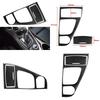 Carbon Fiber Style Gear Shift Panel Cover for Infiniti Q50 Q60 2014-2019