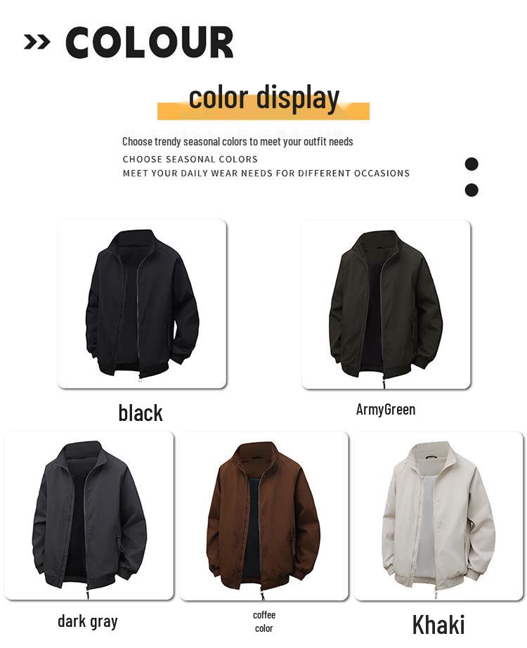 2025 Men's Trendy Corduroy Jacket - Handsome Coach Outerwear for Spring & Autumn