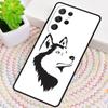 Animal Husky cute Puppy Dog Phone Case for Samsung Galaxy note 10 pro S26 Ultra S23 S24 FE S25 S21 S22 PLUS shockproof Cove