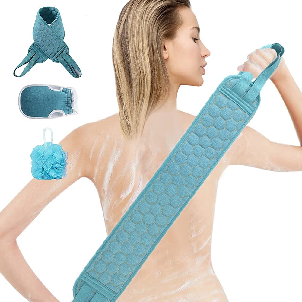 FOKRIM Loofah for Bathing | Bath Shower Loofah Sponge Scrubber Exfoliator for Women and Men | Bathing Sponge | Body Wash Scrub for Bathing | Bath S