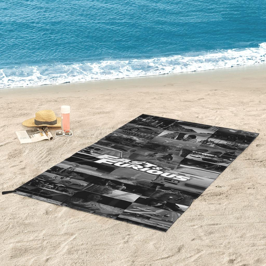 Fast And Furious Is History Of Legend Beach Towel Soft Microfiber Quick Dry Absorbent Quick Towels For Mountain Climbing