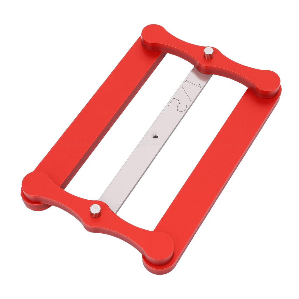 Center Gauge Woodworker Straight Hole Locator Precise Positioning Center Finder Tool