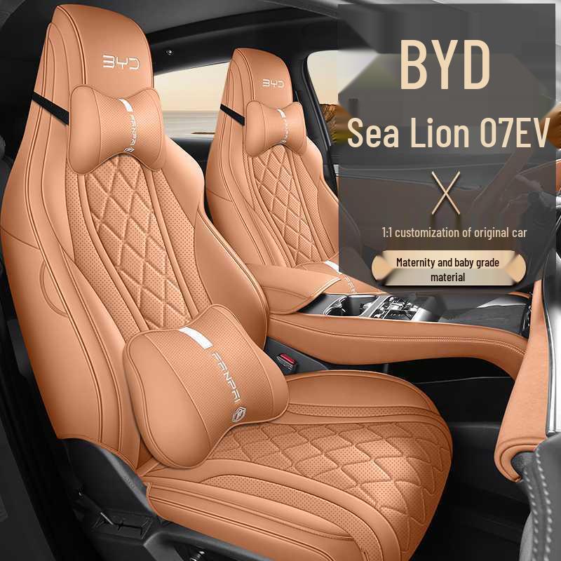 Ganzjahres-Ledersitzbezüge mit vollständiger Abdeckung für BYD Hiace 07ev