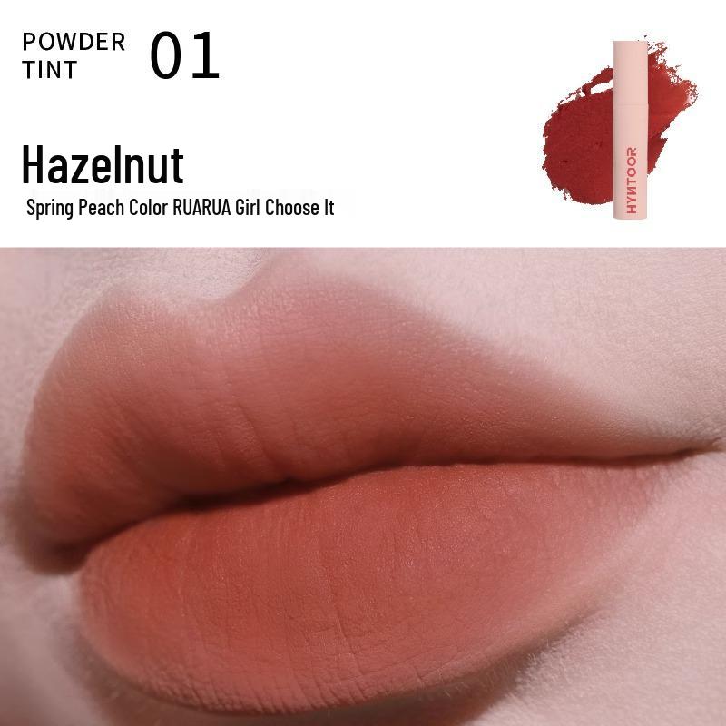HYNTOOR Black Rabbit Matte Mist Macaron Lipstick – Student-Friendly Lip Gloss