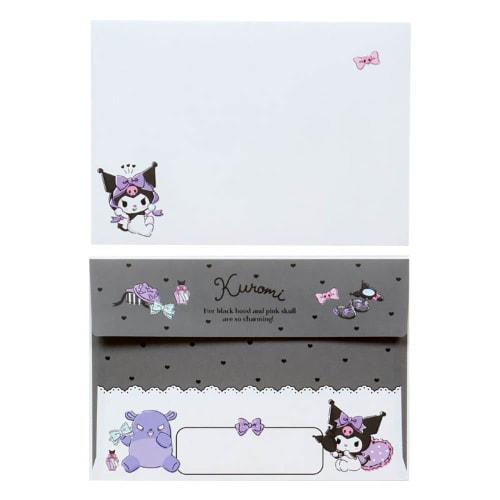 Sanrio Character Shaped Letter Set Kuromi Package: Approx. Width 16 x Depth 0.8 x Height 22cm 493937